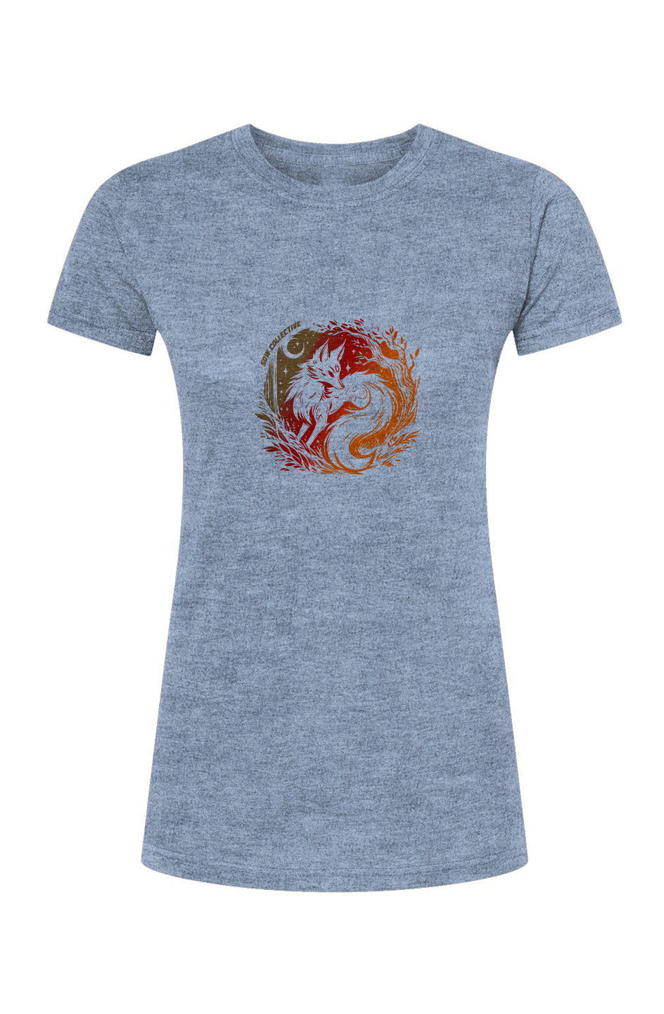 Spirit of the Fox Heather t-shirt