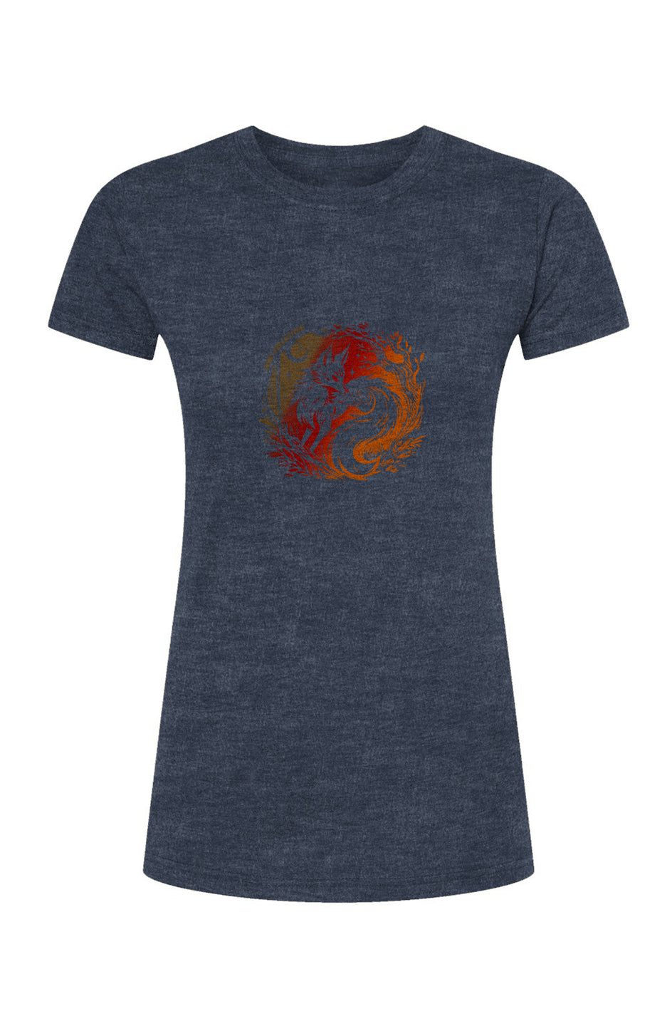 Spirit of the Fox Heather t-shirt