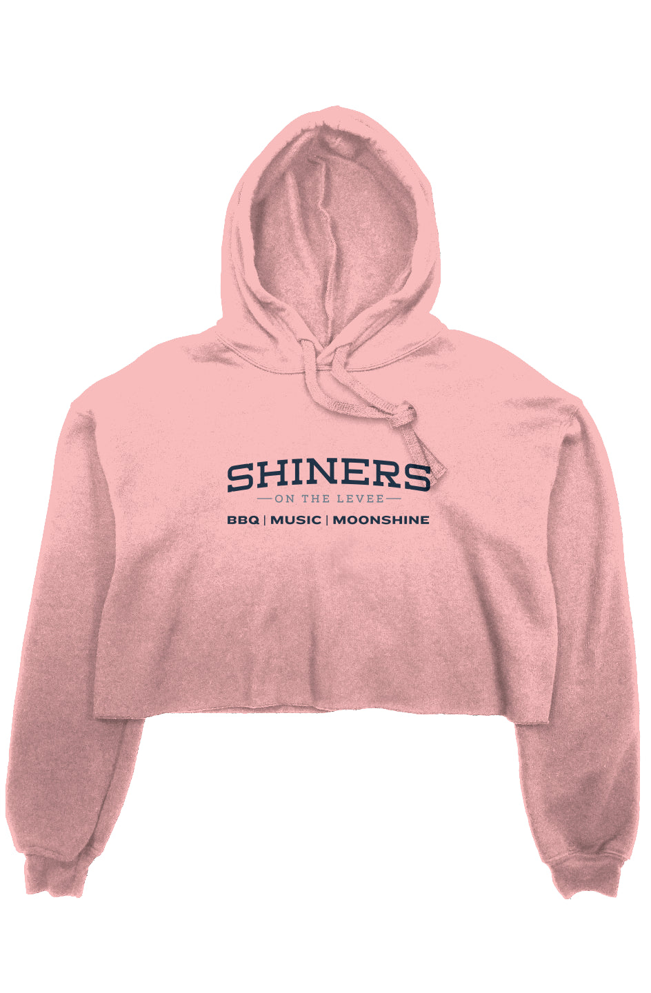 Shiner’s crop fleece hoodie