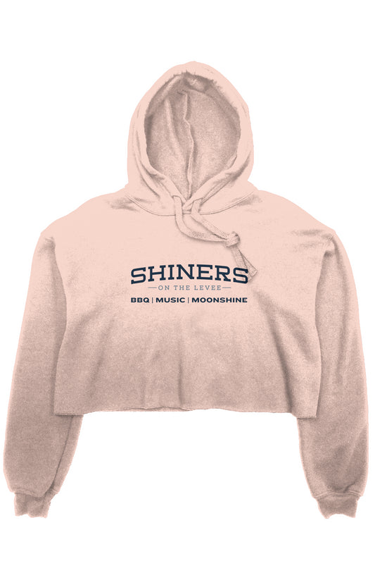 Shiner’s crop fleece hoodie